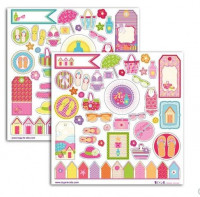 TOGA Sticker Beach Girl TOGA Sticker Beach Girl