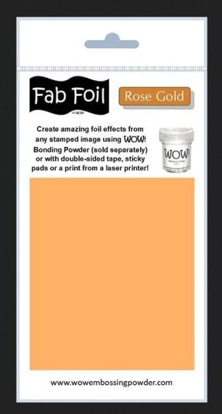 WOW! Fabolous Foil rose gold
