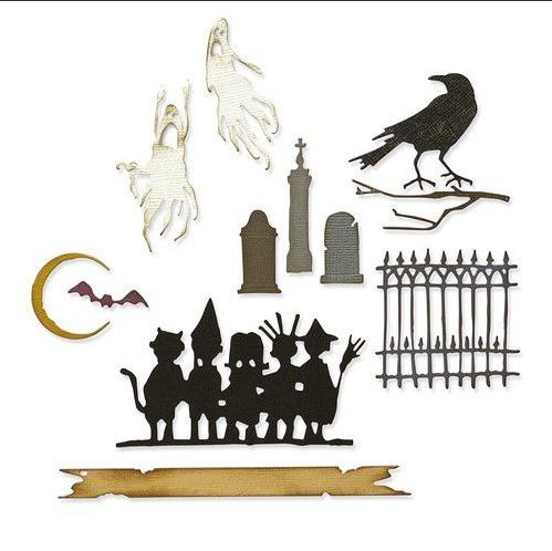 Sizzix Thinlits Die Set 11PK - Vault Series: Halloween 2021 665563 Tim Holtz