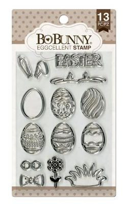 BoBunny Clear Stamps Eggcellent Stamp #12105443 Ostern