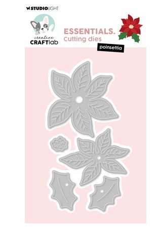 StudioLight Stanzschablonen – Poinsettia Essentials Nr. 1120