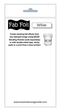 WOW! Fabolous Foil white