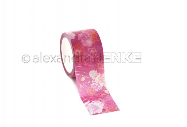 AlexandraRENKE Washi Tape ´Bloomy on Fuchsia´