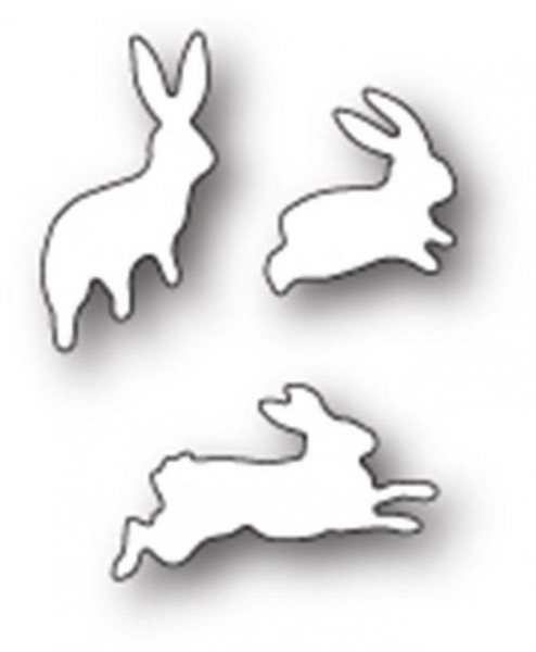 Poppystamp Die / Stanzschablonen Bunny Hop MBP1786