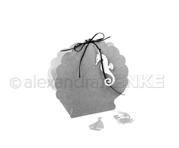 alexandraRENKE Stanzschablonen Muschelbox