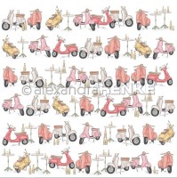 AlexandraRENKE Designpapier Roller mit Limonade in Reihe AlexandraRENKE Designpapier Roller mit Limonade in Reihe