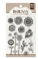 BoBunny Doodle Blooms Stamps Clear Stamps , Blüten BoBunny Doodle Blooms Stamps Clear Stamps , Blüten