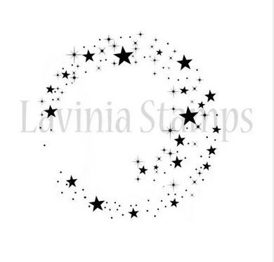 Lavinia Clear Stamp Star Cluster / Sternenkreis 6,5 cm