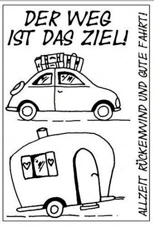 efco clear stamps Stempelset der Weg ist das Ziel 4511031