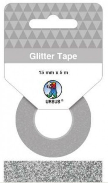 Ursus Glitter Tape silber