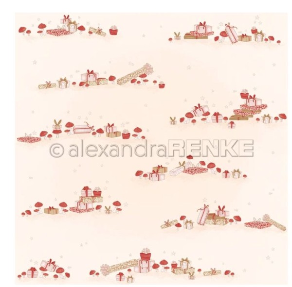 AlexandraRENKE Designpapier Geschenke Szenen
