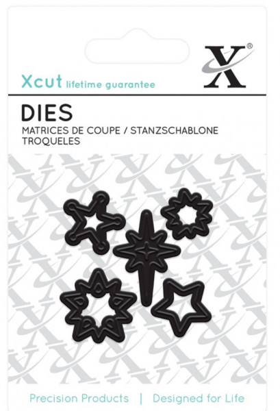 XCut Ministanzschablonen kleine Sterne XCU503617