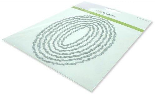 CraftEmotions Big Nesting Die - Deckle Ovale