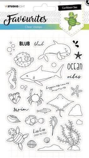 Studio Light Clearstempel A5 Favourites nr 383