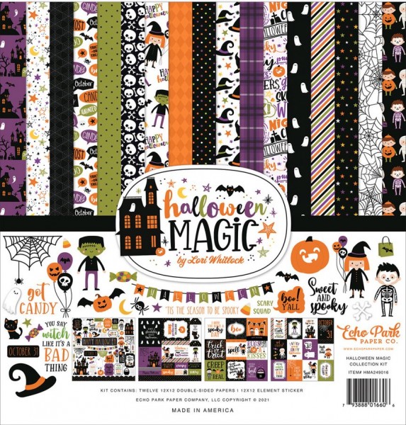 Echo Park Halloween Magic 12x12 Inch Collection Kit