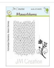 JM Creation Clear Stamp Mauerblume 07-00092