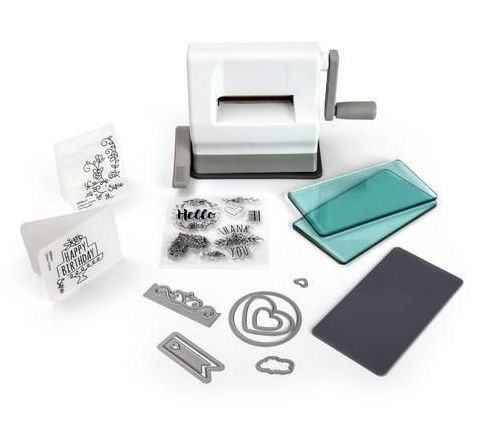 Sizzix Sidekick Starter Kit white & Grey