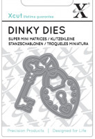 XCut klitzekleine Stanzschablone Herzschloss mit Schlüssel XCu503379 XCut klitzekleine Stanzschablone Herzschloss mit Schlüssel XCu503379