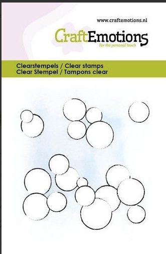 CraftEmotions Clearstamps 6x7cm - Luftblasen