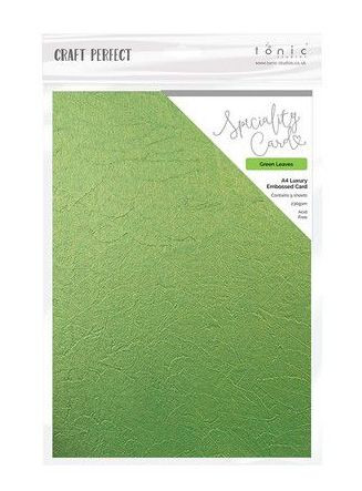 Tonic Craft Perfect Speciality Card 5 DIN A4 Luxury embossed Card