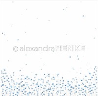 alexandraRENKE Designpapier 'zarte blaue Blütenwiese' alexandraRENKE Designpapier 'zarte blaue Blütenwiese'