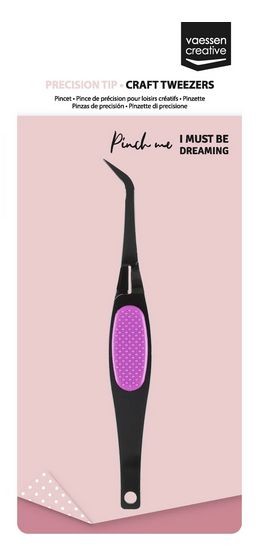 Vaessen Creative • Pinzette mit Präzisionsspitze