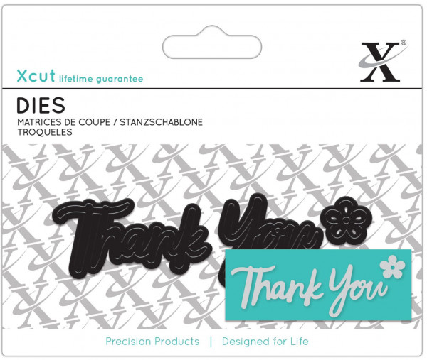 docrafts Ministanzschablonen -Thank you- XCU504034