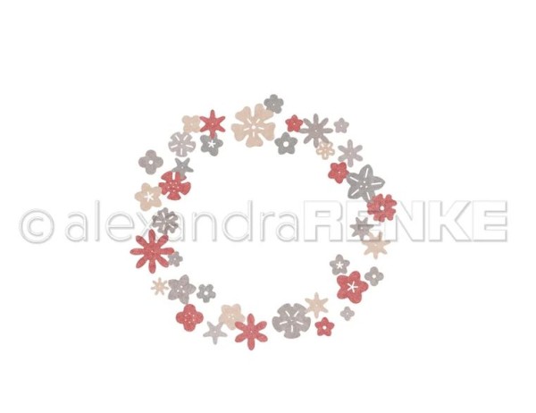 alexandraRENKE Stanzschablone Streublümchen