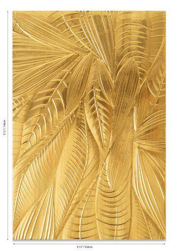 Sizzix 3-D Textured Impressions Emb. Folder Fallen Leaves Georgie Evans