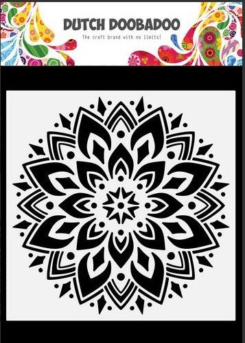 Dutch Doobadoo Dutch Mask Art Doodle Mandala 470.784.034 148x148mm