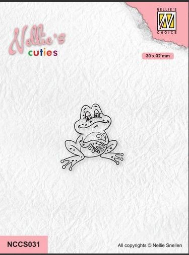 Nellies Choice Clearstempel - Frosch 1 NCCS031 30x32mm