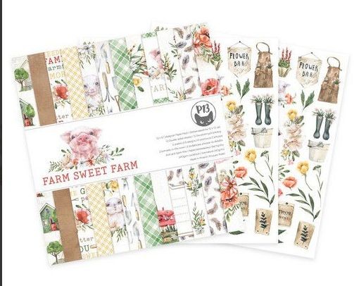 Piatek13 Paper Pad Farm Sweet Farm 12x12 Paper Pad