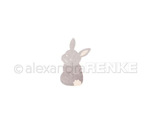 alexandraRENKE Die Stanzschablonen 'Schichttier Hase 2'