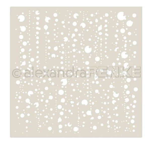alexandraRENKE Stencil Bubbles