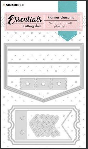 Studio Light Cutting & Emb. Die Planner Essentials nr.09 107x132mm