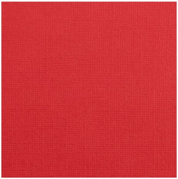 Florence • Cardstock texture 30,5x30,5cm Poppy