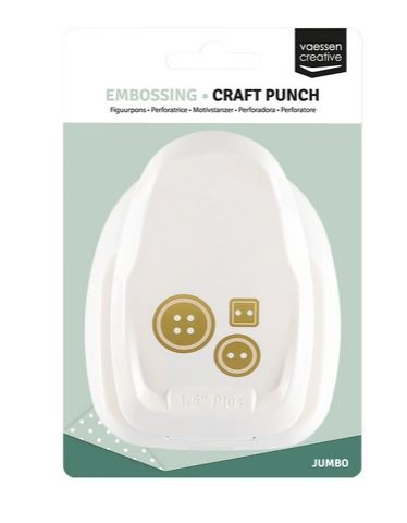 Vaessen Creative • Embossing Motivstanzer Knöpfe Jumbo