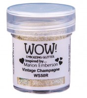 WOW! Embossingpulver mit Glitzer Vintage Champagne WOW! Embossingpulver mit Glitzer Vintage Champagne