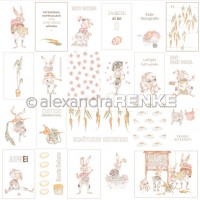 alexandraRENKE Designpapier Kärtchenbogen gemütliche Ostertage alexandraRENKE Designpapier Kärtchenbogen gemütliche Ostertage