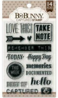 BoBunny Captured stamp Clearstamps #12105606 BoBunny Captured stamp Clearstamps #12105606