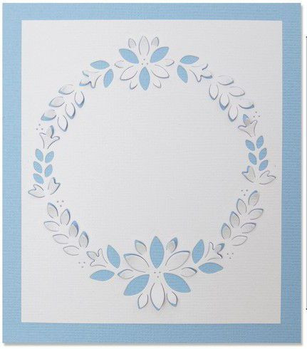 Sizzix Thinlits Die - Cut-Out Wreath 664578 Lisa Jones