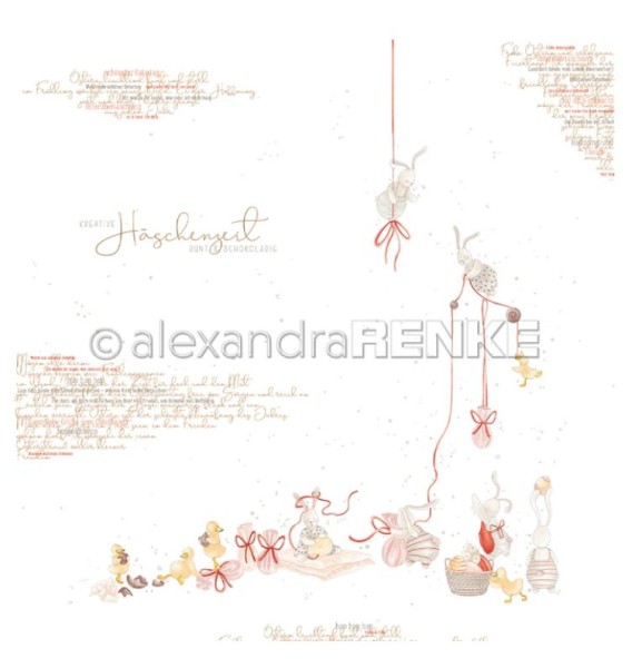 alexandraRENKE Designpapier ' Häschenzeit'