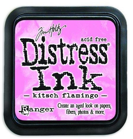 Ranger Tim Holtz Distress Inks Pad Kitsch Flamingo