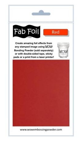 WOW! Fabolous Foil red