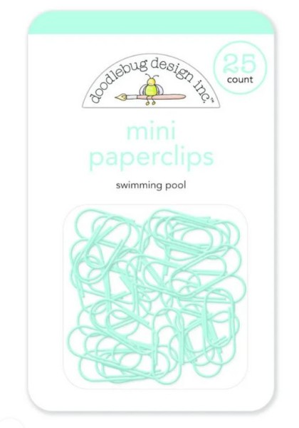 doodlebug mini paperclips swimming pool