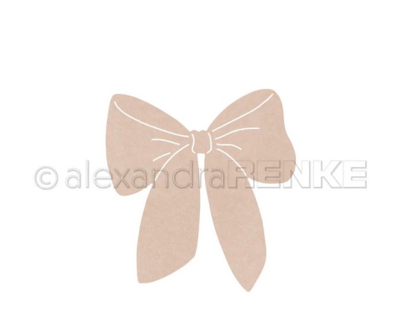 alexandraRENKE Stanzschablone Prachtschleife