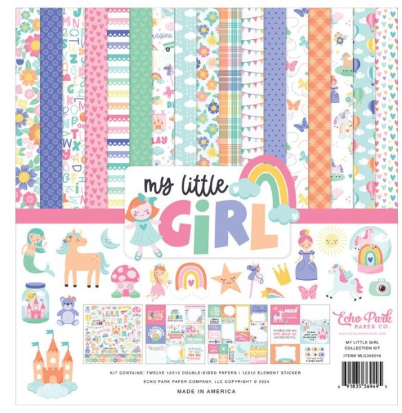 My Little Girl 12x12 Inch Collection Kit (MLG358016)