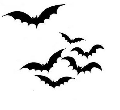 Lavinia Clear Stamps Bats - kleine Fledermäuse