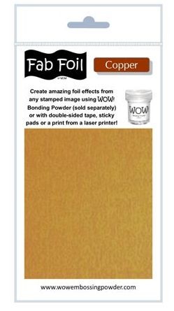 WOW! Fabolous Foil Copper / Kupfer