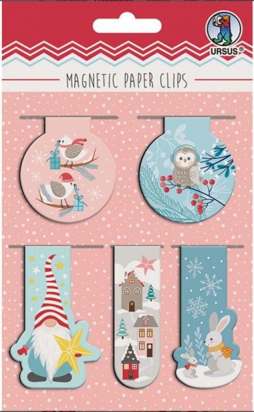 Ursus Magnetic Paper Clips magnetische Lesezeichen Frosty